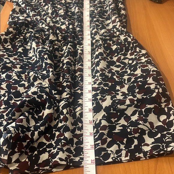 LOFT Black and Cream Long Sleeve romper . - Picture 14 of 16